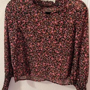 SMOKED FLORAL SHIRT | H&M